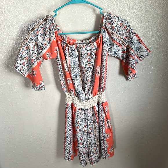 Off the Shoulder Rhomper - Picture 3 of 8